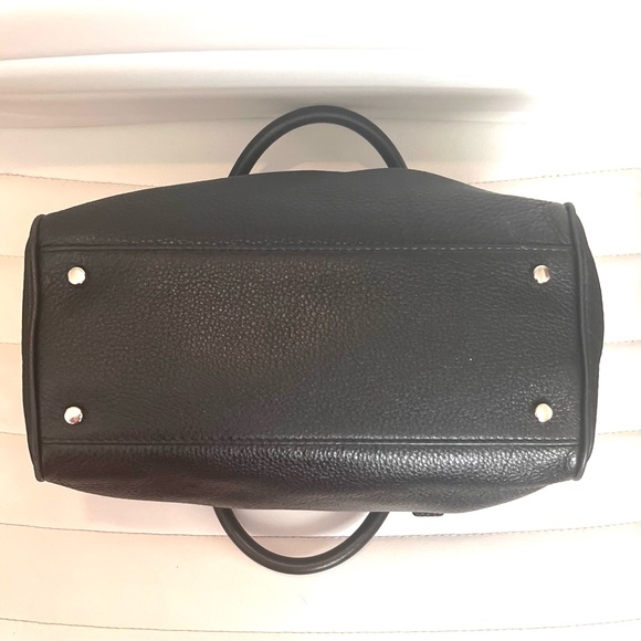 Kate Spade Black Leather Jackson Street Satchel Good Condition - Picture 8 of 13